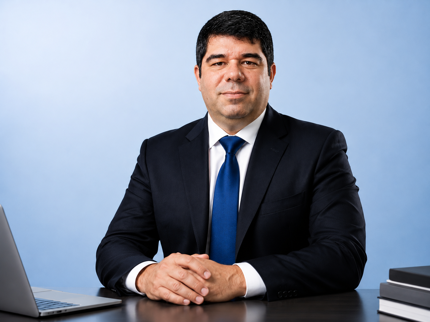 Gilson Tavares em imagem institucional de confiança